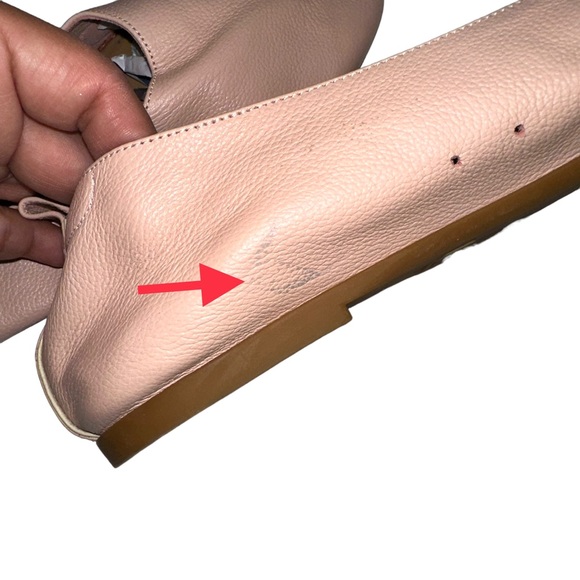 Everlane Italian Leather Day Glove Flats 10 - Picture 5 of 5